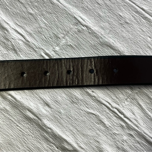 1 Black, 1 Brown Leather Belts - Set of 2 - Picture 8 of 14